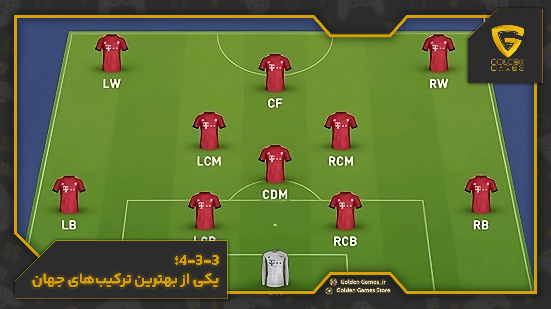۴-۳-۳؛ یکی از بهترین ترکیبهای فوتبال جهان