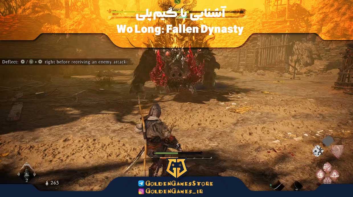 آشنایی با گیمپلی Wo Long: Fallen Dynasty
