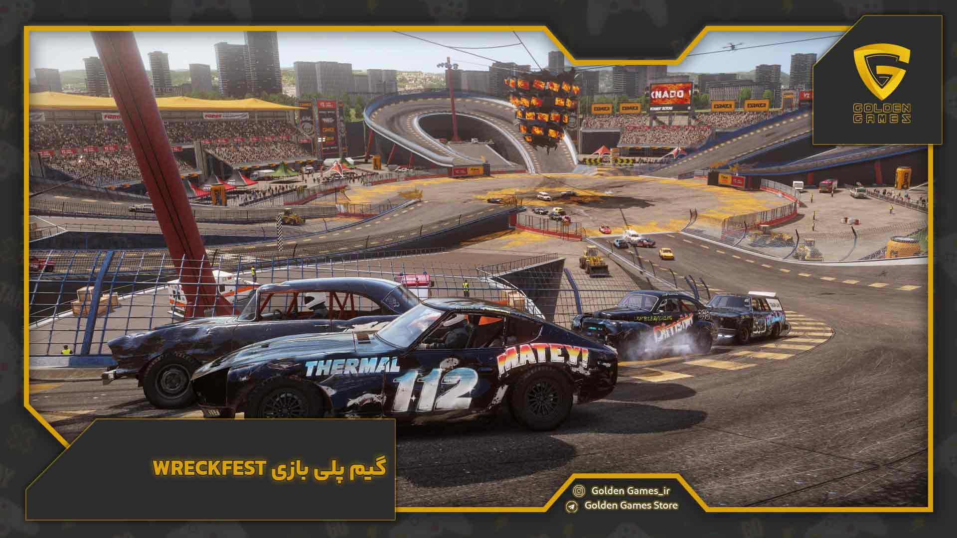 گیم پلی بازی Wreckfest