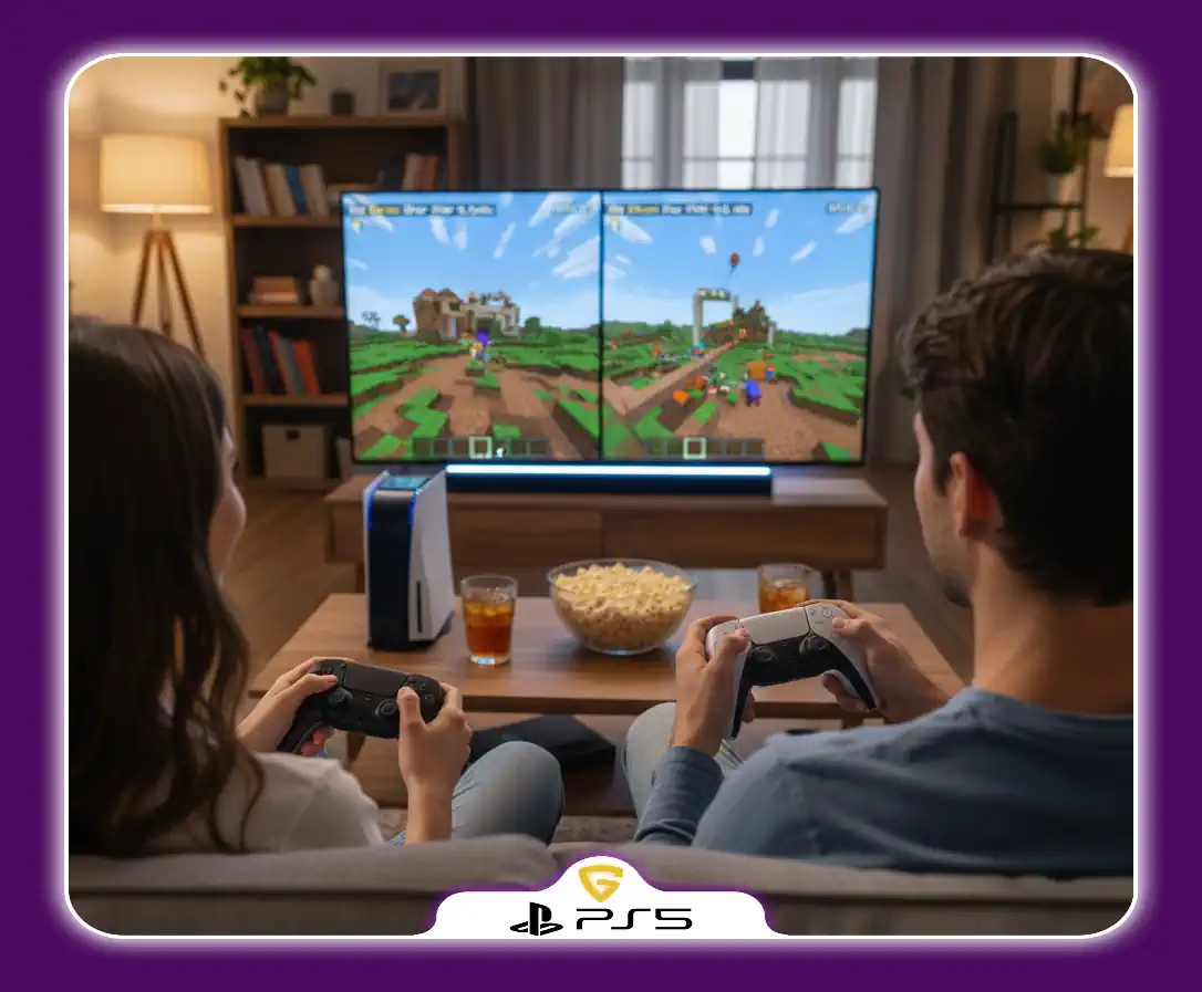 دونفره بازی کردن ماینکرفت