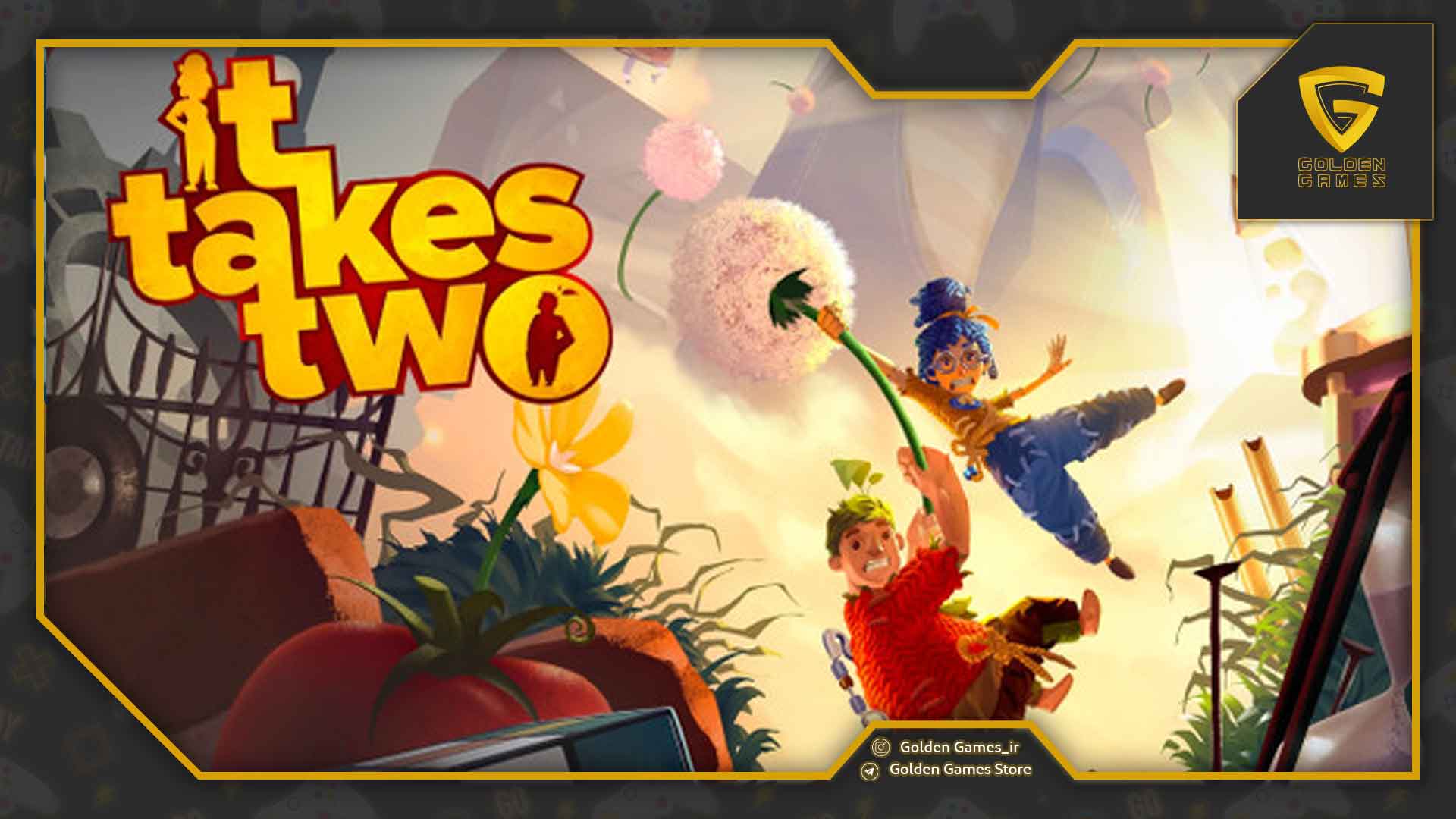 معرفی 10 تا از بهترین بازی های خنده دار پلی استیشن که نباید از دست بدهید 14 2. It Takes Two