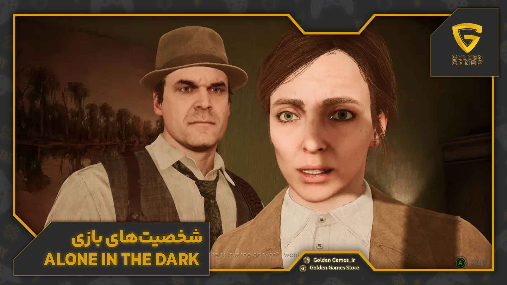 اکانت قانونی Alone In The Dark 2 شخصیتهای بازی Alone In The Dark