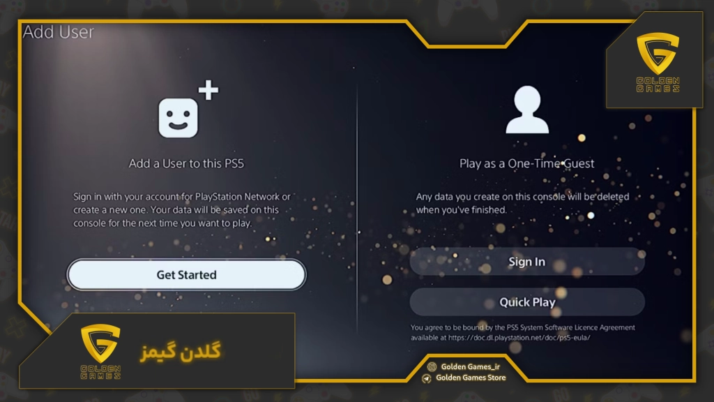 ویژگی های اکانت قانونی پی اس ۵