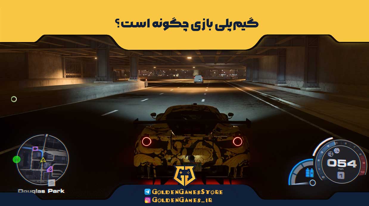 گیم‌پلی بازی نید فور اسپید آنباند