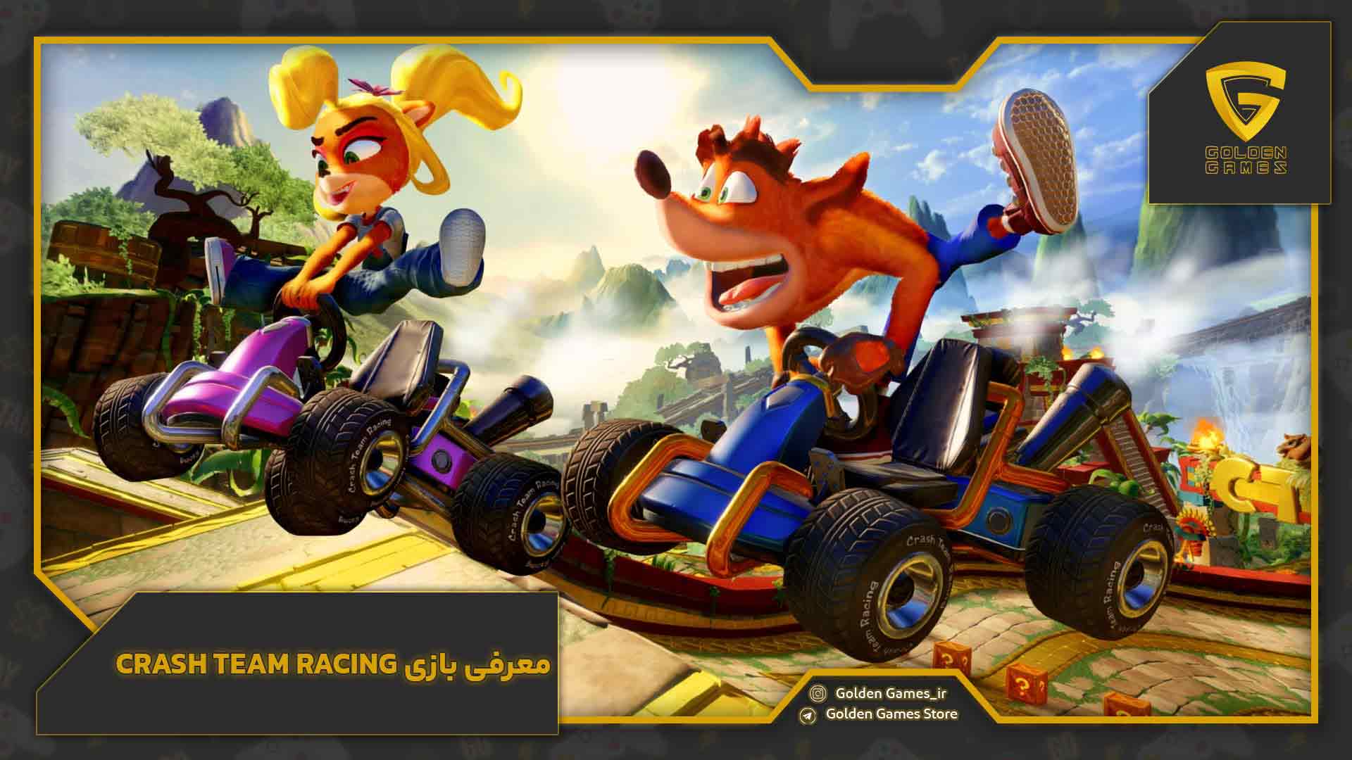 معرفی بازی Crash Team Racing