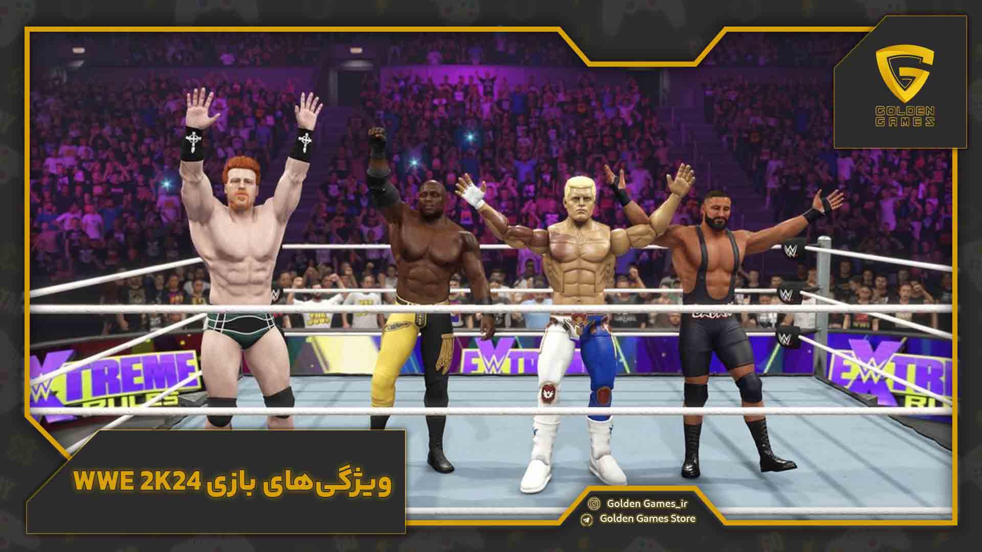 ویژگی‌های بازی WWE 2K24