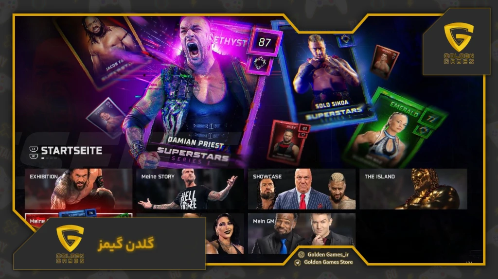 راهنمای کامل بخش MyFACTION در WWE 2K25 + ترفندهای حرفه‌ای