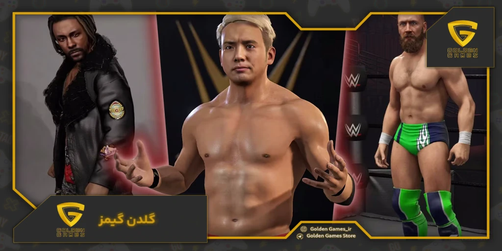 معرفی تمام کشتی گیران جدید WWE 2K25؛ از افسانهها تا تازه واردها 6 معرفی تمام کشتی گیران جدید WWE 2K25؛ از افسانهها تا تازه واردها
