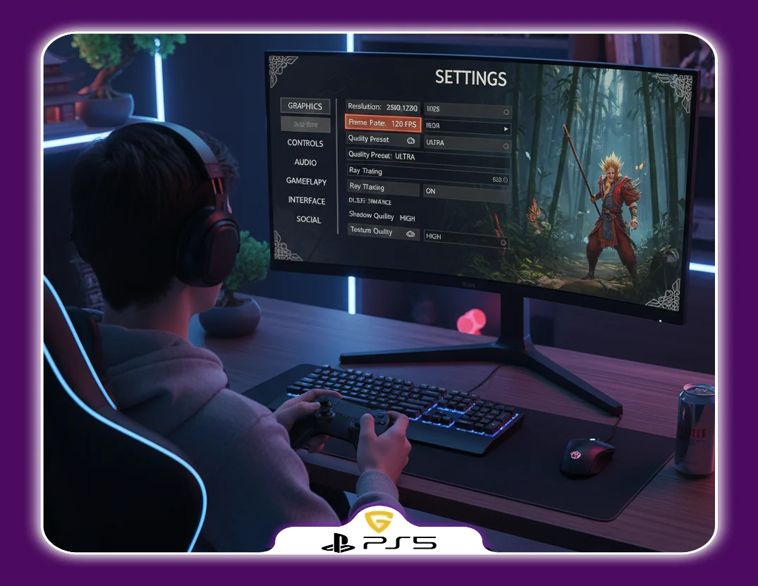 تنظیمات بازی Wukong