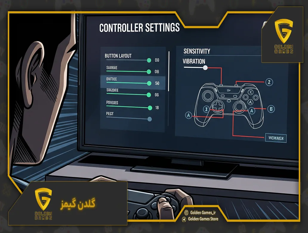 تنظیمات دسته برای FC 25