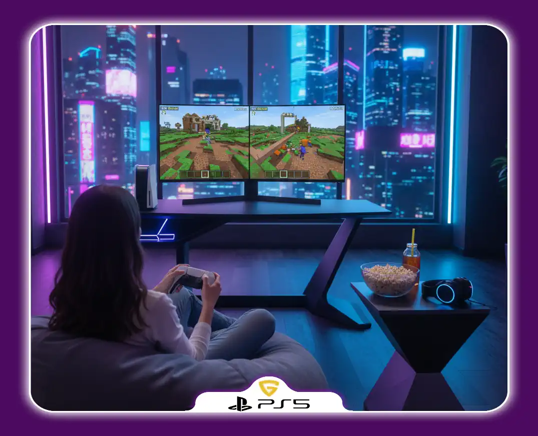 دونفره بازی کردن ماینکرفت 