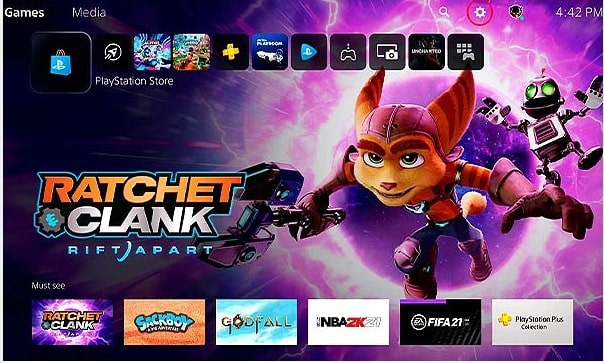 نحوه بروزرسانی کنسول پلی استیشن 5 10 مرحله 1